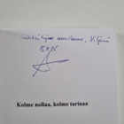 Aarno Jaakola : Kolme nollaa, kolme tarinaa (signeerattu) - pikkukuva 3