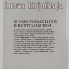 Liisa Enwald : Luova kirjoittaja : Nuoren Voiman liiton k... - pikkukuva 2