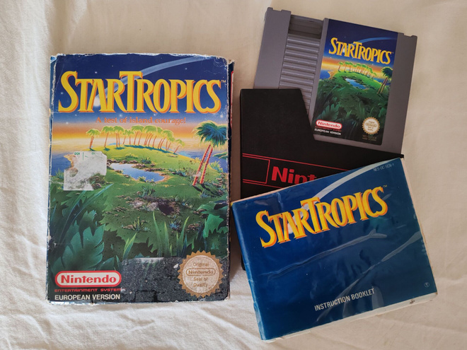 NES StarTropics (SCN, CIB)