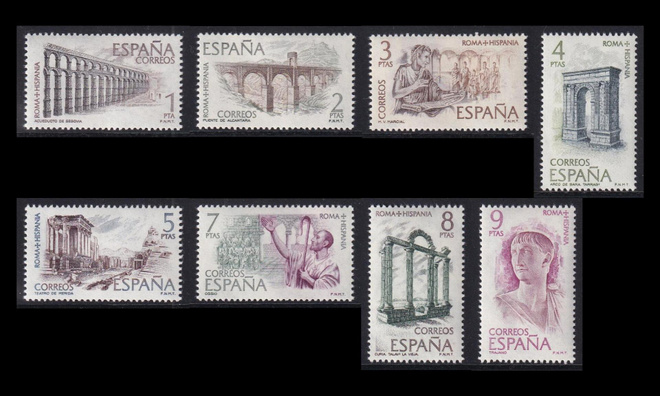 Espanja 2079-86 ** Kulttuurisuhteet muinaiseen Roomaan (1974