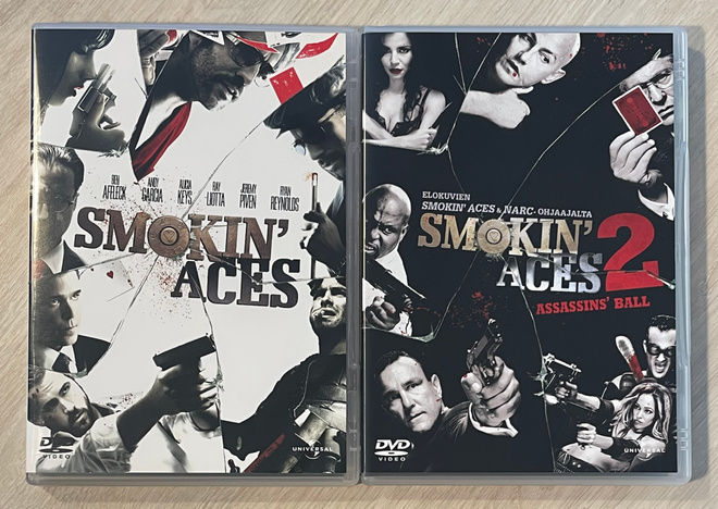 Smokin' Aces 1&2 (2DVD) paras salamurhaaja voittakoon!