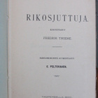 Fredrik Thieme: Rikosjuttuja, Sampo 1900. 114 s. - pikkukuva 3