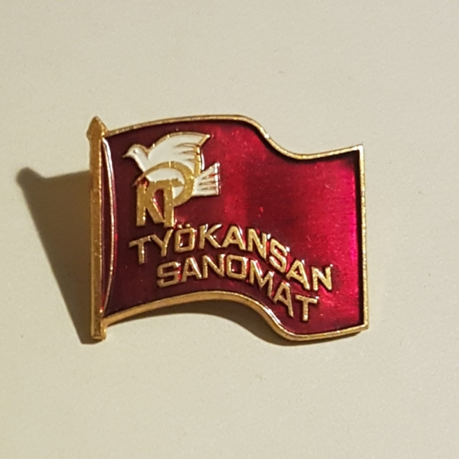 TYÖKANSAN SANOMAT NEULAMERKKI