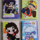 Naruto-vihkoja 4 kpl - pikkukuva 1