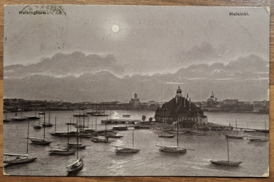 Helsinki Kuutamo kortti 1905.