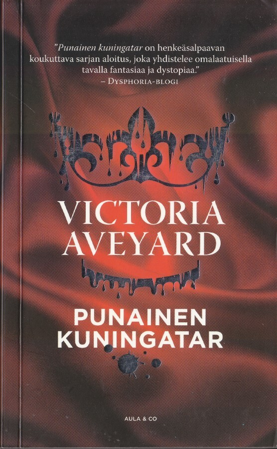 Victoria Aveyard: Hopea 1 Punainen Kuningatar (nide)