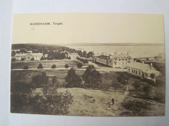 VANHA Postikortti Maarianhamina Ahvenanmaa 1920-l