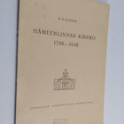 E. A. Alanen : Hämeenlinnan kirkko 1798-1948 - pikkukuva 1