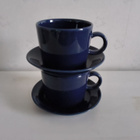 TEEMA LAUTANEN 12 cm + KUPPI 2,2 dl • ARABIA / IITTALA - pikkukuva 1
