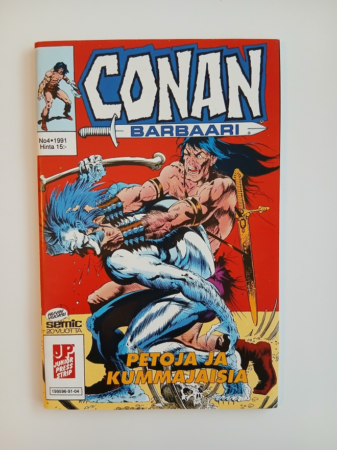 Conan barbaari sarjakuvalehti (4 / 1991)