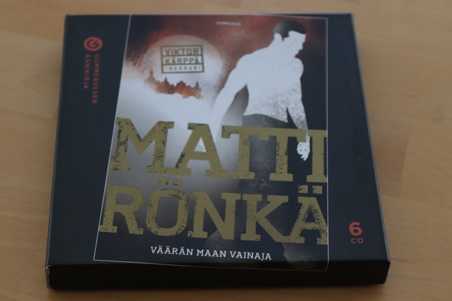 6CD Matti Rönkä : Väärän maan vainaja (äänikirja Gummerus )