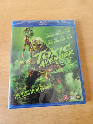 The Toxic Avenger (Blu-ray, uusi)