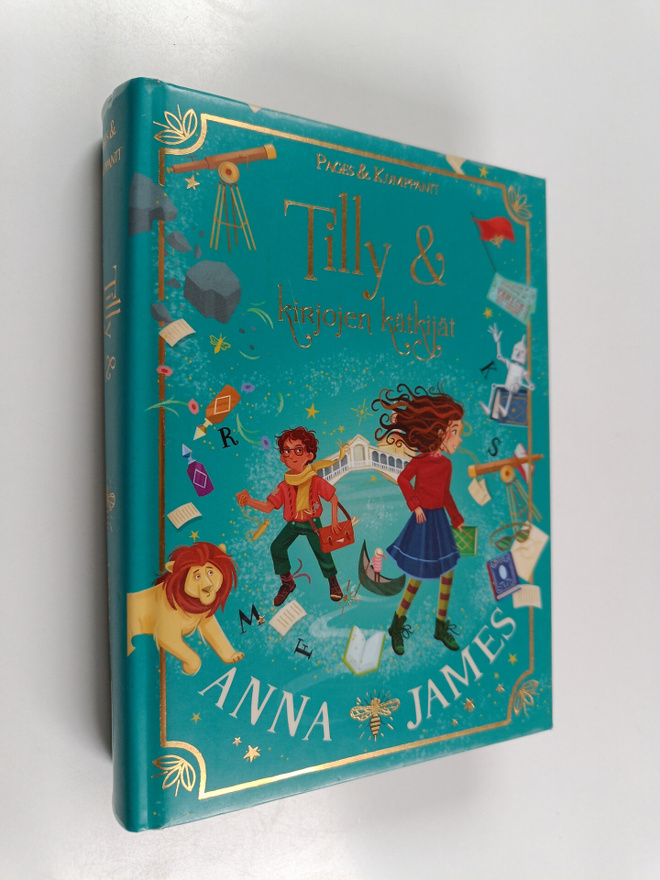 Anna James : Tilly ja kirjojen kätkijät