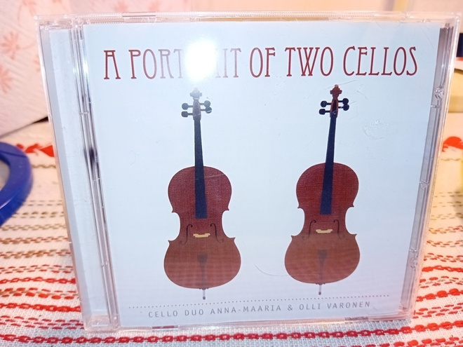 CD Cello Duo Varonen  : A Portrait of Two Cellos ( SIS POSTI