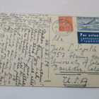 1949 Virrat kortti Hkiin ja edelleen s/s Rigelillä - pikkukuva 1