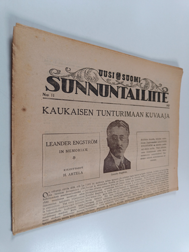 Uusi Suomi sunnuntailiite 11/1927
