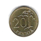 1989 20 PENNIÄ KOLIKKO KÄYTETTY - pikkukuva 1