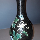 CLOISONNE VAASI, korkeus 26 cm - pikkukuva 2