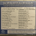 LAULUPARTIO RUOTUKAVERIT &SOINTUORK.-KORSUSTA KORSUUN-CD - pikkukuva 2