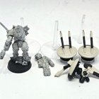 WH40K - Tau Commander Shadowsun + 3 dronea [A36] - pikkukuva 1