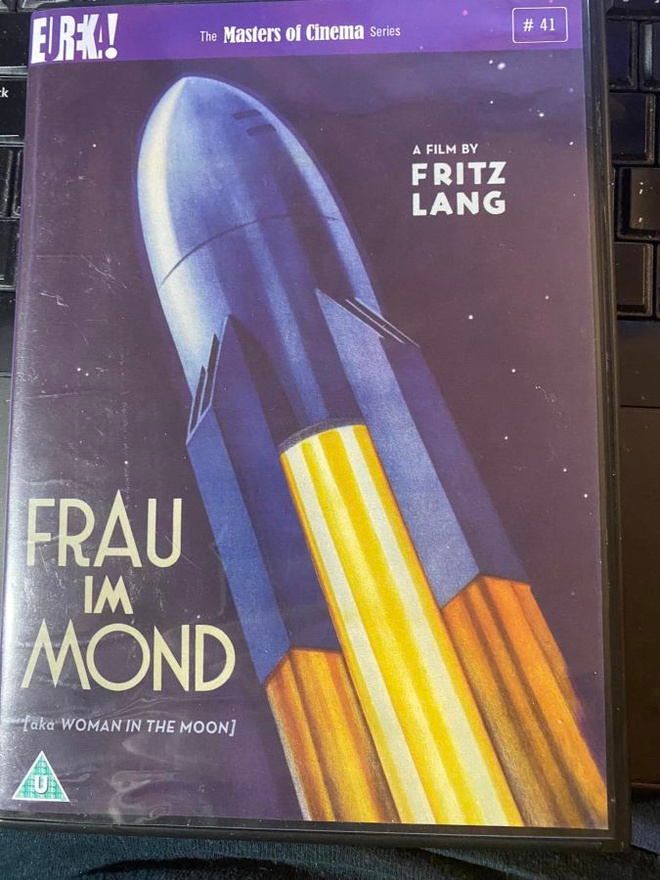 Frau im Mond Nainen Kuussa Fritz Lang Eureka dvd
