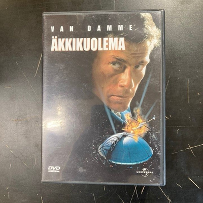 Äkkikuolema DVD