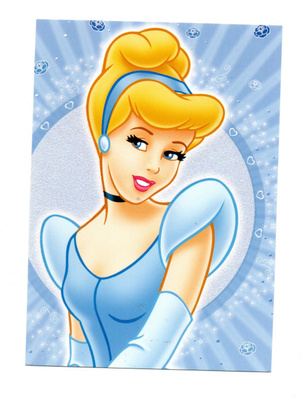 DISNEY °°Prinsessa Tuhkimo°° -KORTTI /(Papron) KIMALLE