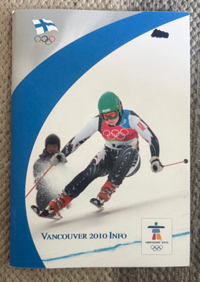 TEAM FINLAND VANCOUVER OLYMPIC 2010 INFO FINNISH
