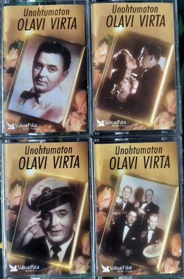 UNOHTUMATON OLAVI VIRTA VALITUT PALAT KOKOELMA-4 Kasettia