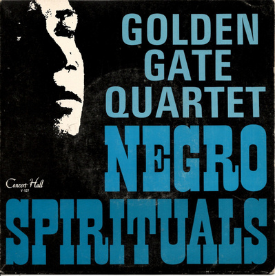 GOLDEN GATE QUARTET: "Negro Spirituals"-EP 7"kk