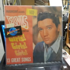 ELVIS PRESLEY - GIRLS! GIRLS! GIRLS! LP UK 70S PRESS M-/M- - pikkukuva 1