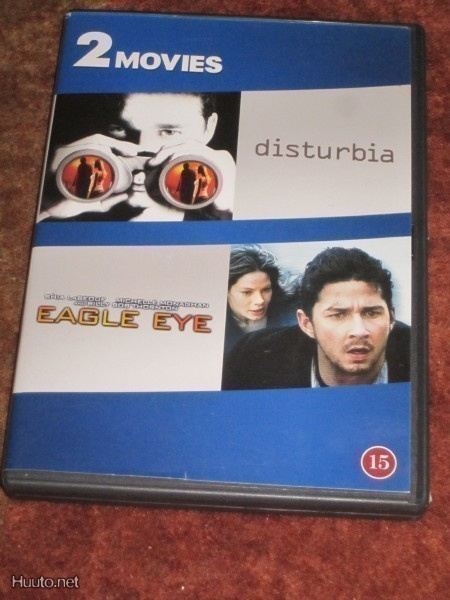 DISTURBIA & EAGLE EYE - 2DVD - shia labeouf david morse