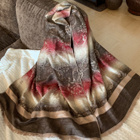 Värikäs kukka pashmina hartiahuivi - pikkukuva 2
