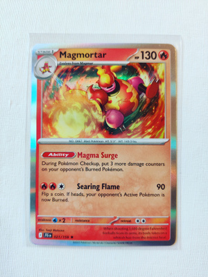 Magmortar Holo Rare