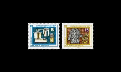 DDR 1306-7 ** Leipzigin syysmessut (1967)