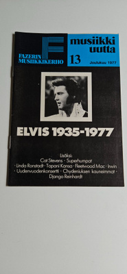 Fazer musiikki uutta joulukuu 1977 Elvis