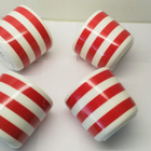 Marimekko Oiva "Tasaraita" 60 Years Korvaton muki - pikkukuva 4
