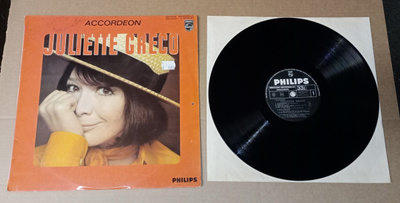JULIETTE GRECO ACCORDEON LP