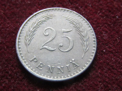 25 penniä 1927