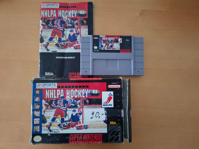 NHLPA Hockey 93 / Super Nintendo -peli