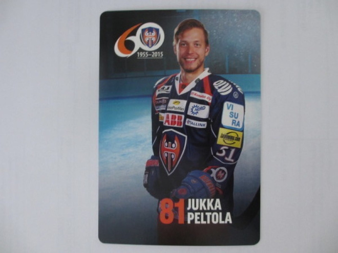 Jukka Peltola Tappara teamset kortti
