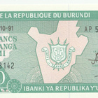 Burundi 10 Frangia 1991, pakkasileä - pikkukuva 1