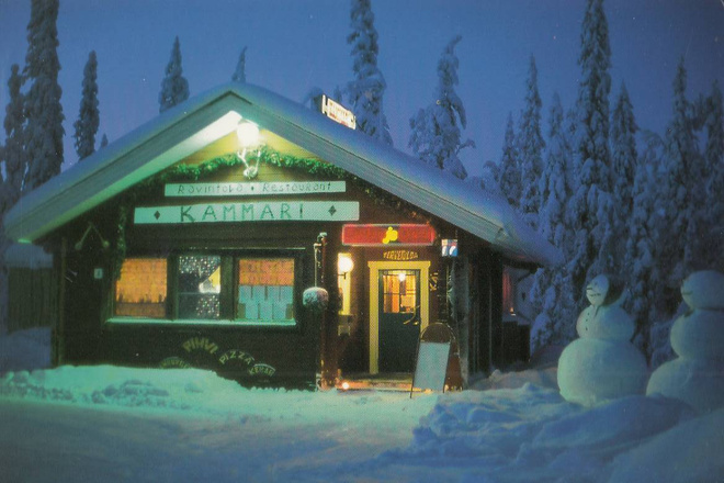 Muonio, Olostunturi Ravintola Kammari   väri  p107
