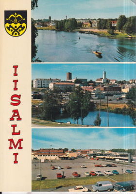 Iisalmi, vaakuna, sommitelmakortti . e166