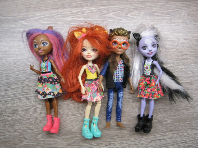 TYTTÖ- JA POIKANUKET MATTEL 2015, 2017, 2018