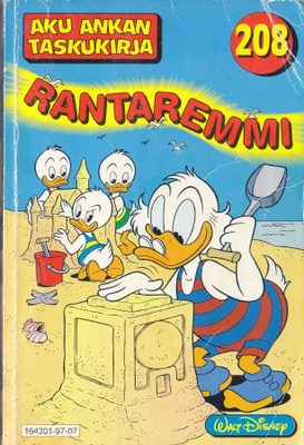 Aku Ankan Taskukirja 208 Rantaremmi (1p. 1997)