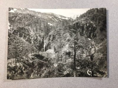 Paikkakuntakortti Pyhätunturi Isokuru 1955