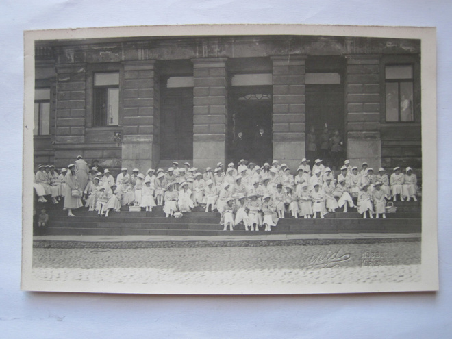 VANHA Valokuva Postikortti Helsinki Paraati 16.5.1920