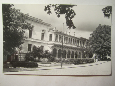 VANHA Postikortti Pori 1950-l Alkup.Mallikappale