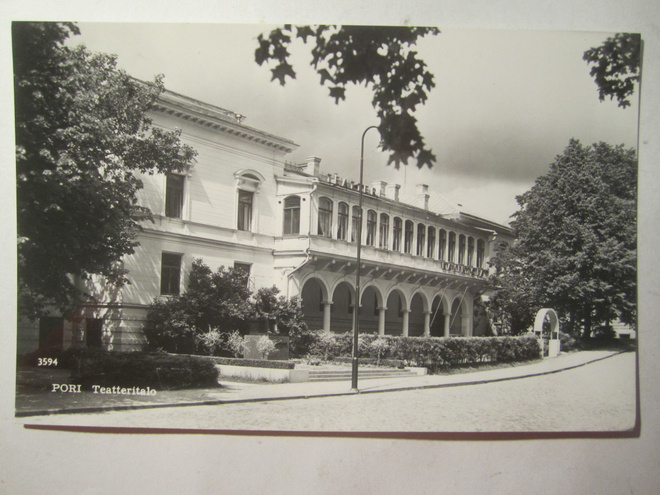 VANHA Postikortti Pori 1950-l Alkup.Mallikappale